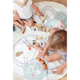 Play&Go 2-i-1 Lekmatta Trainmap/Bears