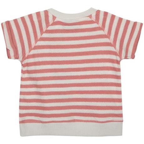 Sofie Schnoor Pink Off White Stripe T-shirt 2