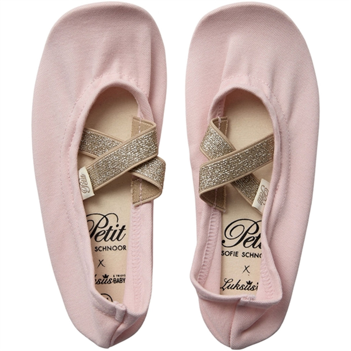 Sofie Schnoor x Luksusbaby Soft Rose Gymnastikskor