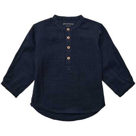 Sofie Schnoor Navy Blue Blus