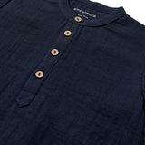 Sofie Schnoor Navy Blue Blus