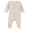 Serendipity Newborn Oat/Ecru Stripe Onesie