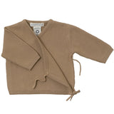 Serendipity Newborn Tan Wrap Jacket