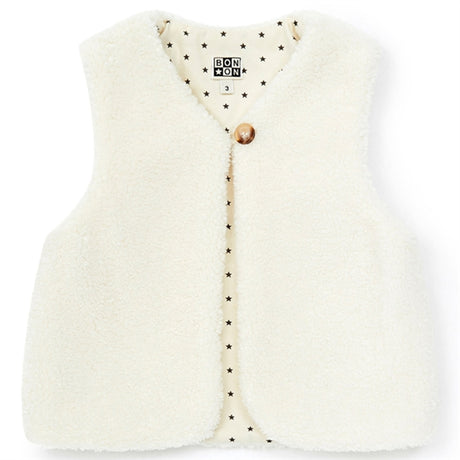 BONTON Cream Betibb Fleece Väst