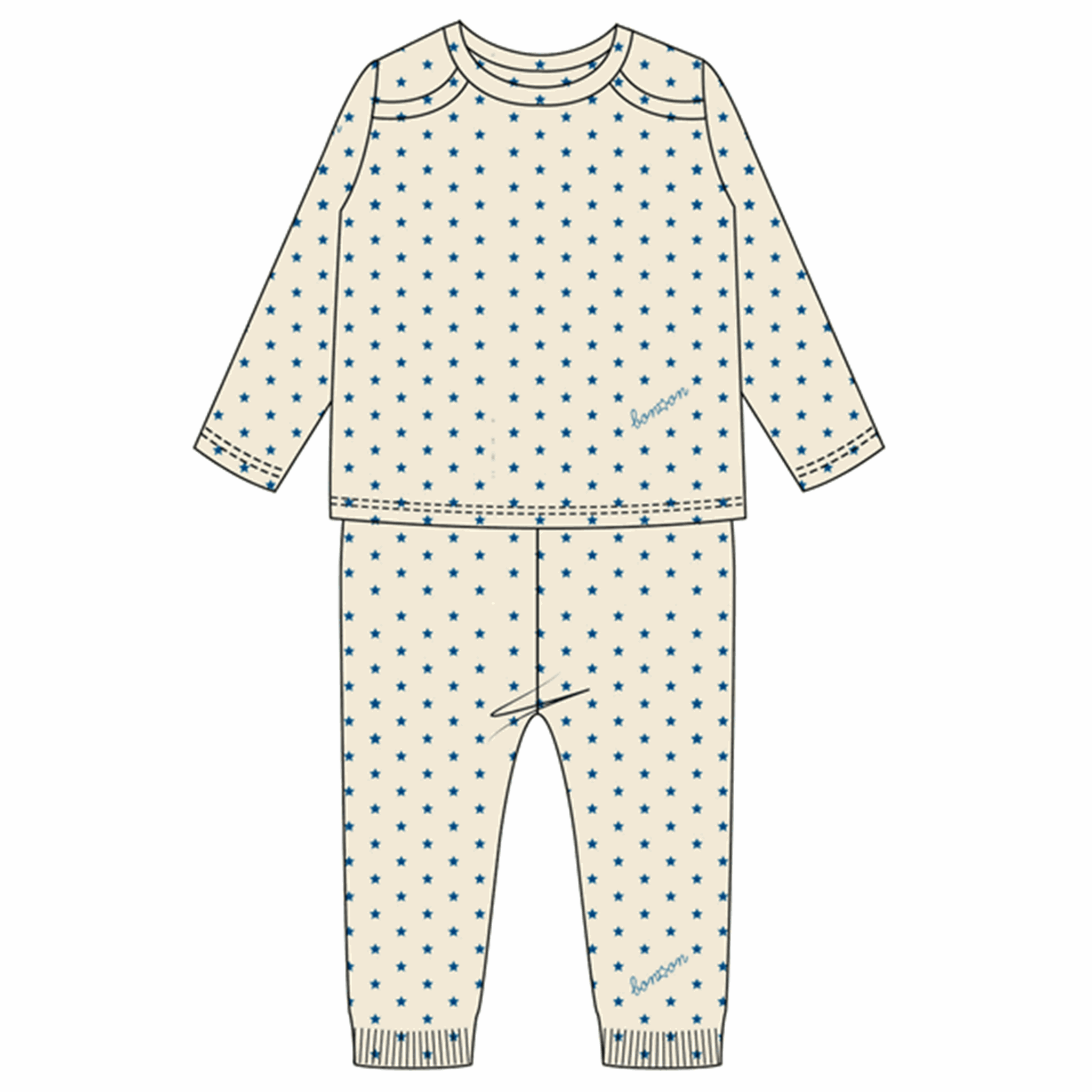 BONTON Semi Ciel Pyjamas Sæt