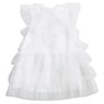 Dolly by Le Petit Tom Pearl Tutully Tiered Tulle Tuttu Klänning White