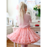 Dolly By Le Petit Tom Petttiskirt Queen Of Roses Kjol Rose Pink