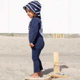 Petit Crabe Blue/White Frey Solhatt