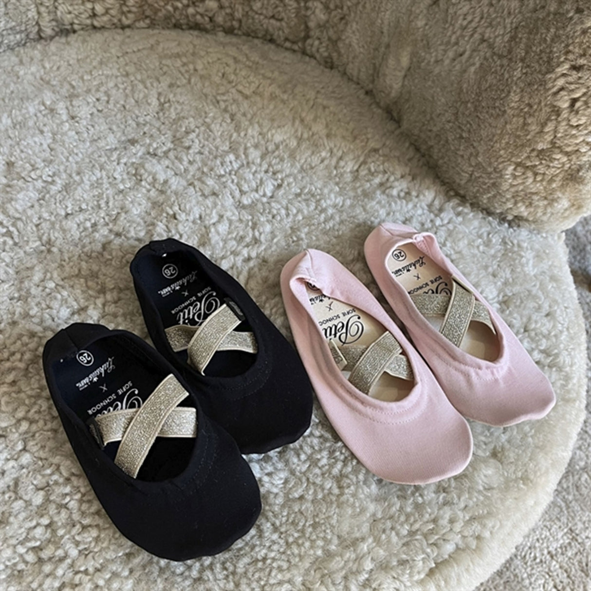 Sofie Schnoor x Luksusbaby Soft Rose Gymnastikskor