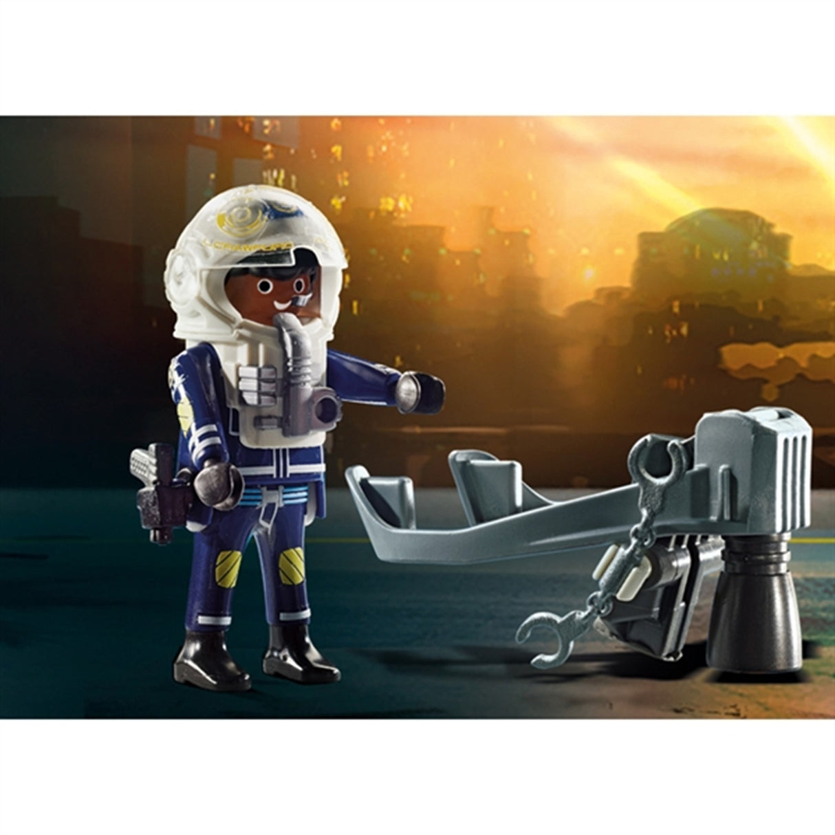 Playmobil® City Action - Police Jet Pack with Boat