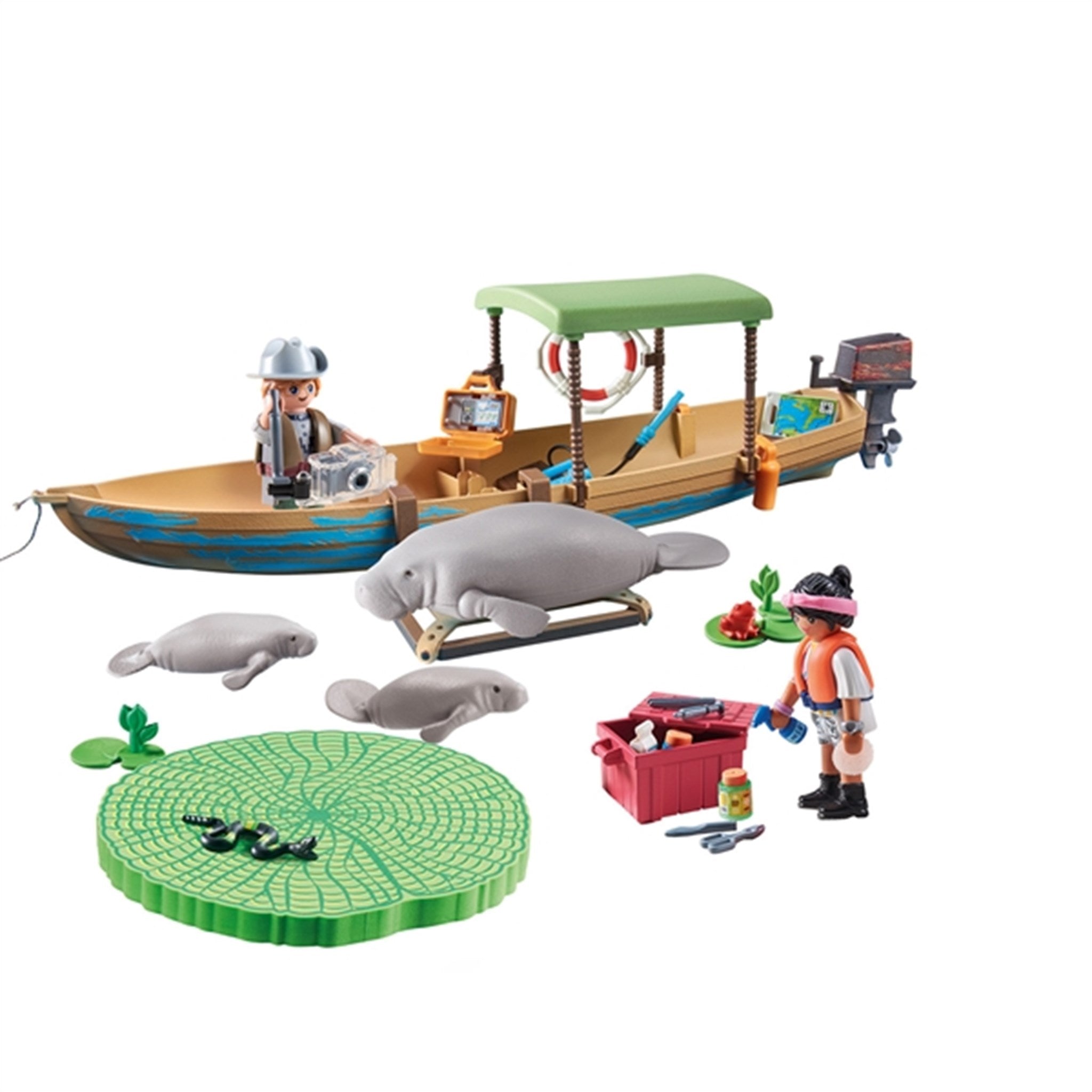 Playmobil® Wiltopia - Boat Trip to the Manatees 4