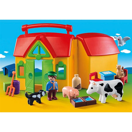 Playmobil® 1.2.3 My Take Along Farm