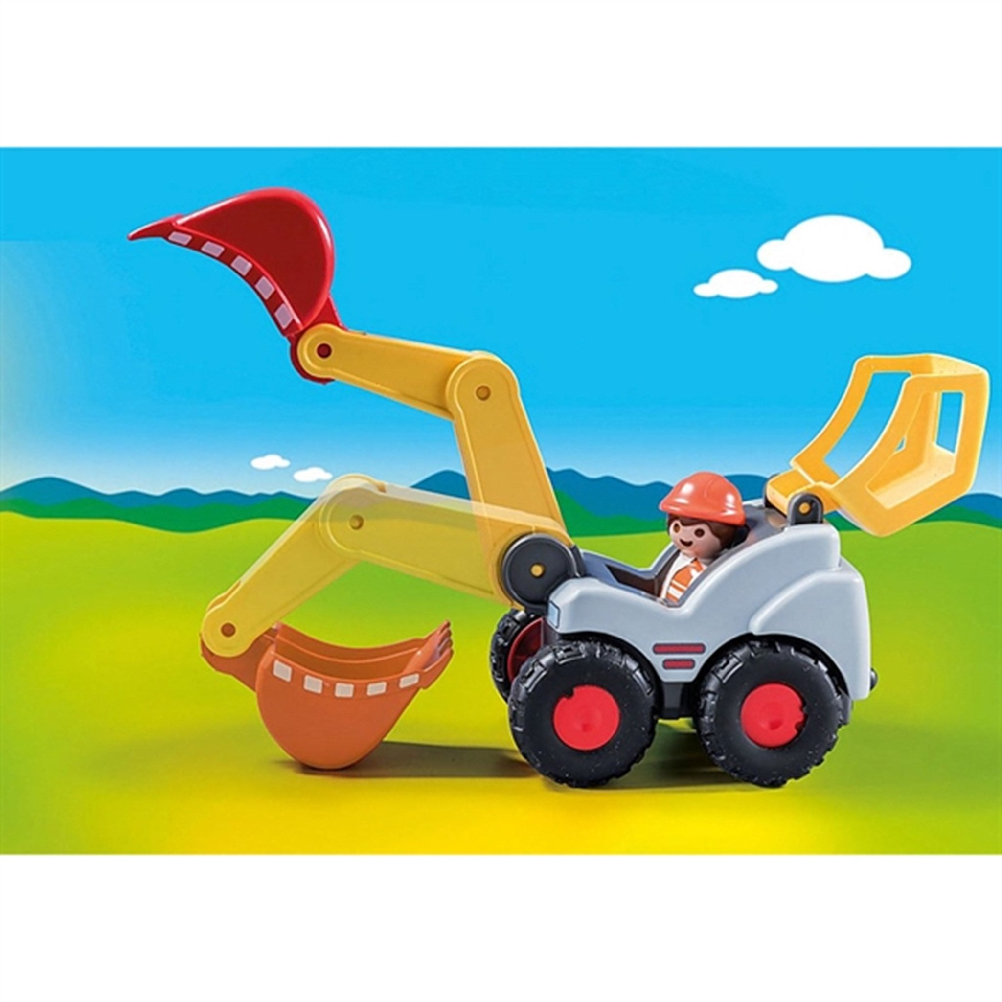 Playmobil® 1.2.3 Shovel Excavator 2