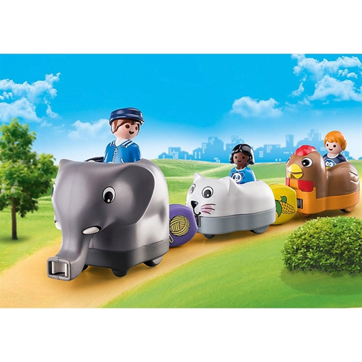 Playmobil® 1.2.3 Animal train