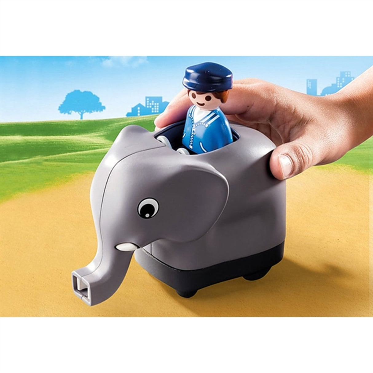 Playmobil® 1.2.3 Animal train