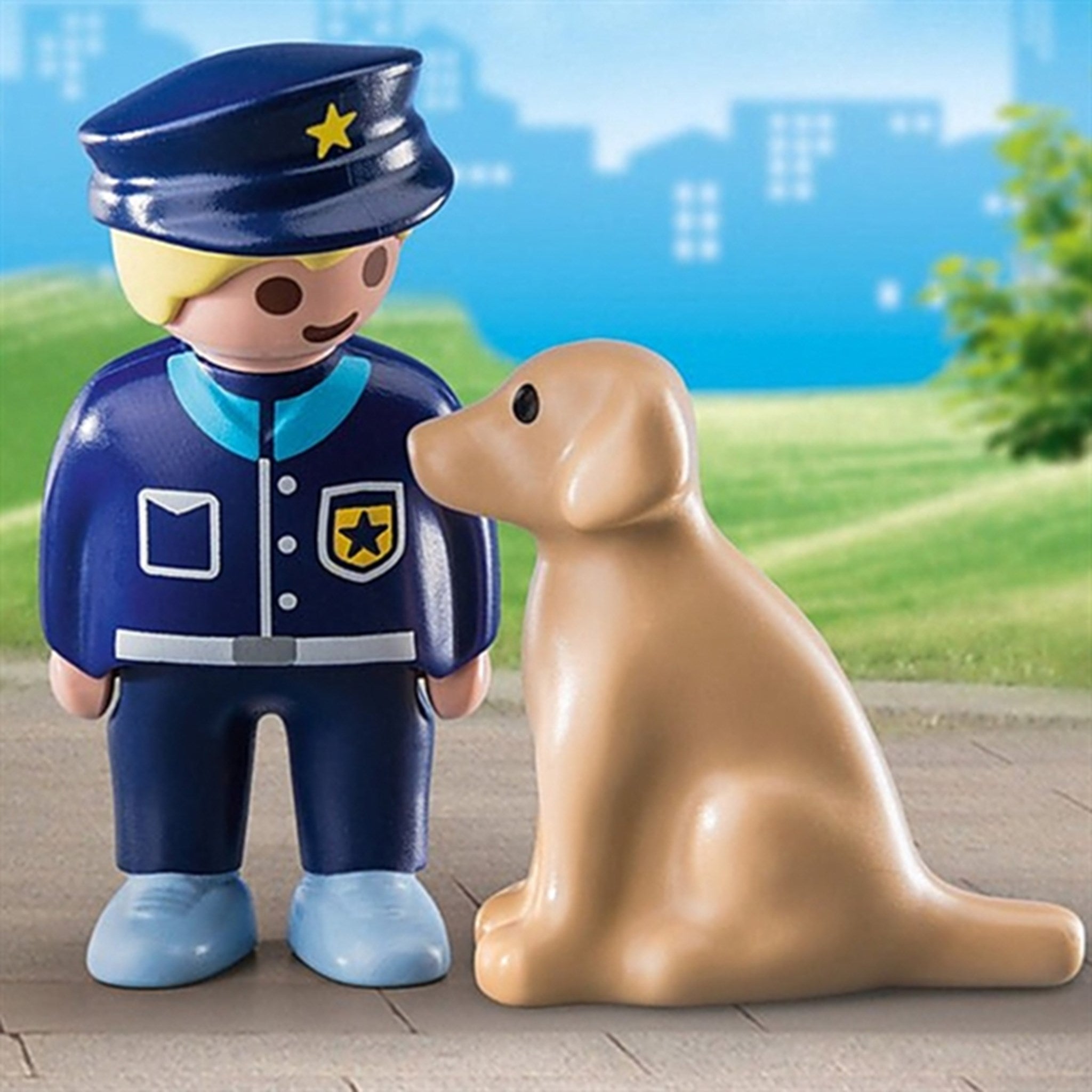 Playmobil® 1.2.3 - Police Officer with Dog 2