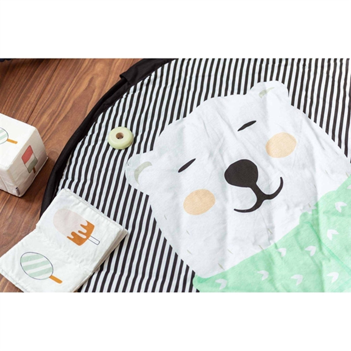 Play&Go 3-i-1 Lekmatta Soft Polar bear 7