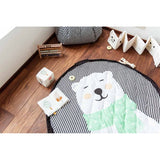 Play&Go 3-i-1 Lekmatta Soft Polar bear 5