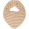 Petit Piao® Caramel/Off White Haklapp Modal Striped