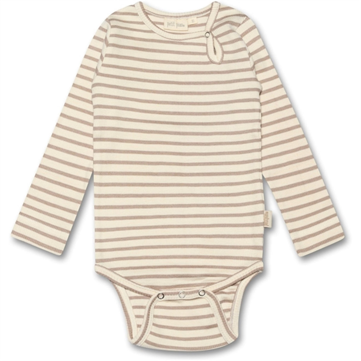 Petit Piao® Simply Taupe Body Modal Striped