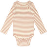 Petit Piao® Cafè Rose/Off White Body Modal Striped