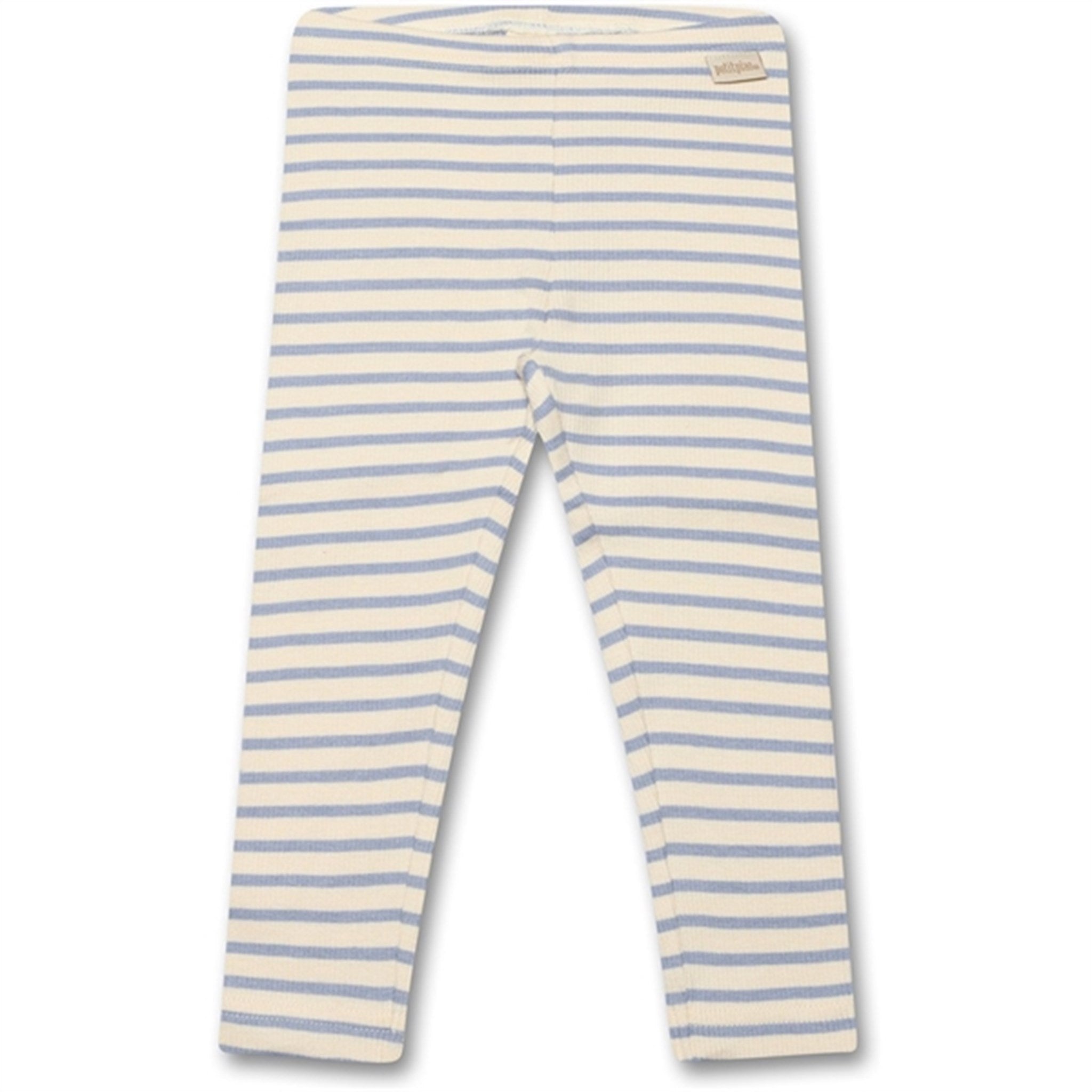 Petit Piao® Spring Blue Leggings Modal Striped