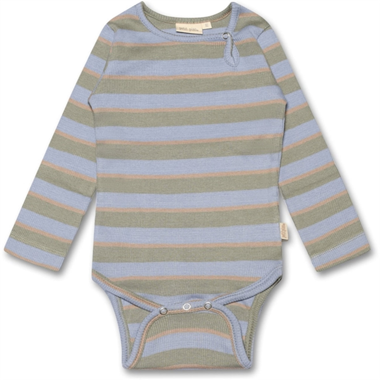 Petit Piao® Green Shadow Body Modal Double Striped