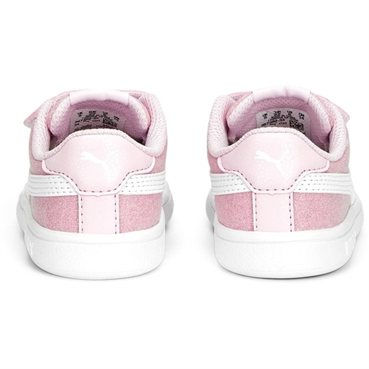 Puma Smash v2 Glitz Glam V Inf Pearl Pink-White Sneakers