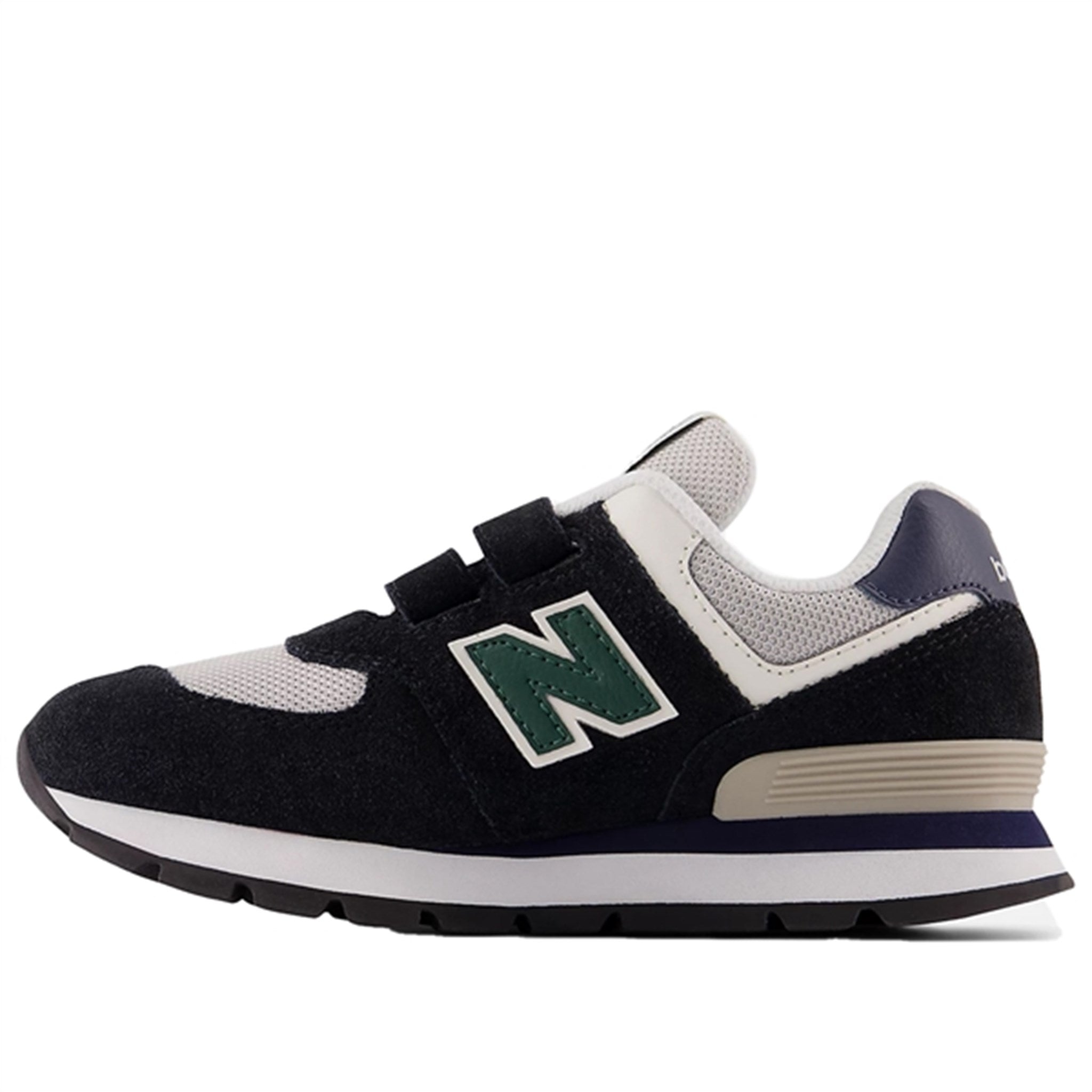 New Balance 574 Black/Navy/Nightwatch Green Sneakers 3