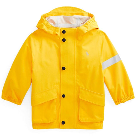 Polo Ralph Lauren Baby Boy Dobby Rain Jacket Yellow