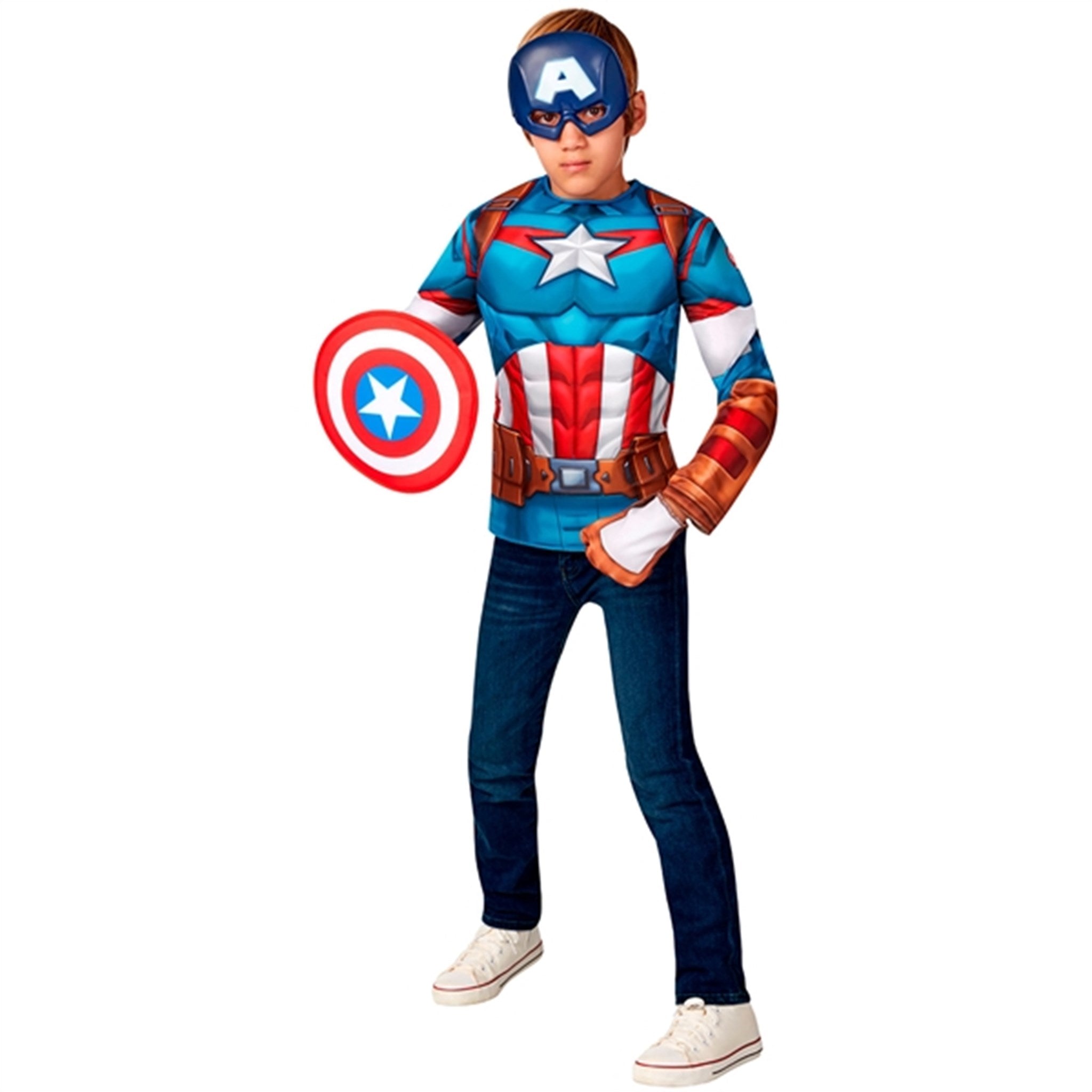 Rubies Marvel Captain America Kostym (kun overdel)