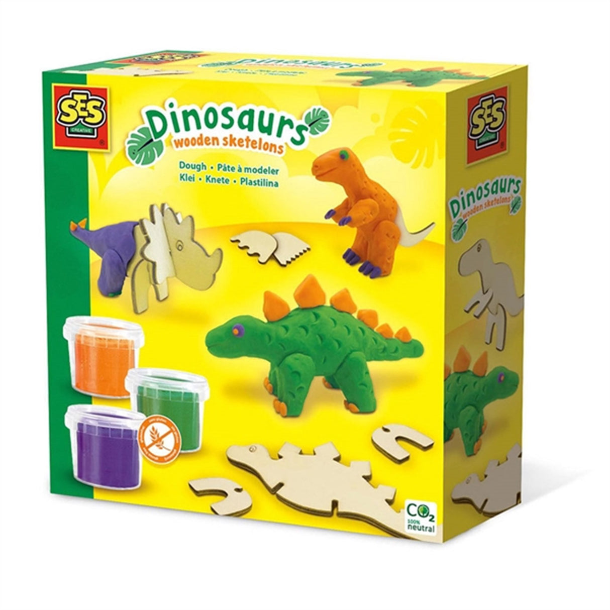 SES Creative - Modellervoks Dinosaurer