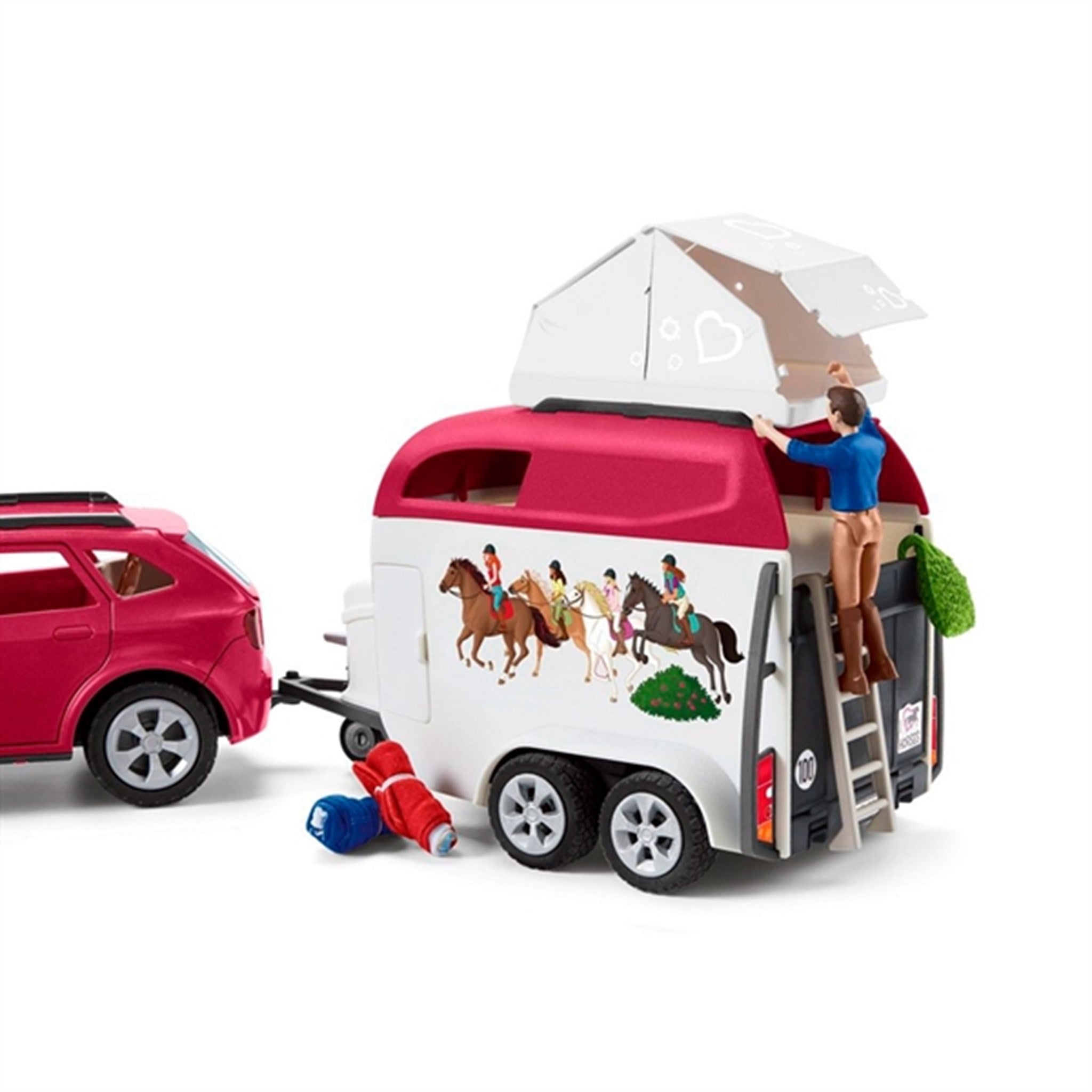 Schleich Horse Club Adventures with Car and Trailer 2