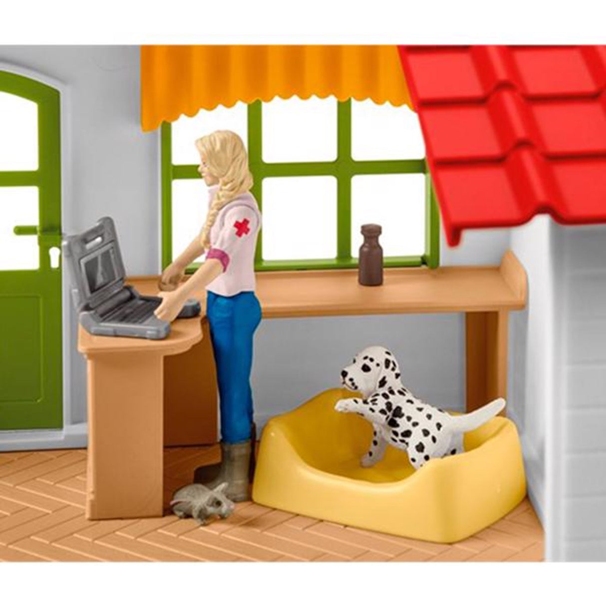 Schleich Farm World Veterinär med Husdjur