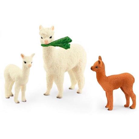 Schleich Wild Life Alpaca set