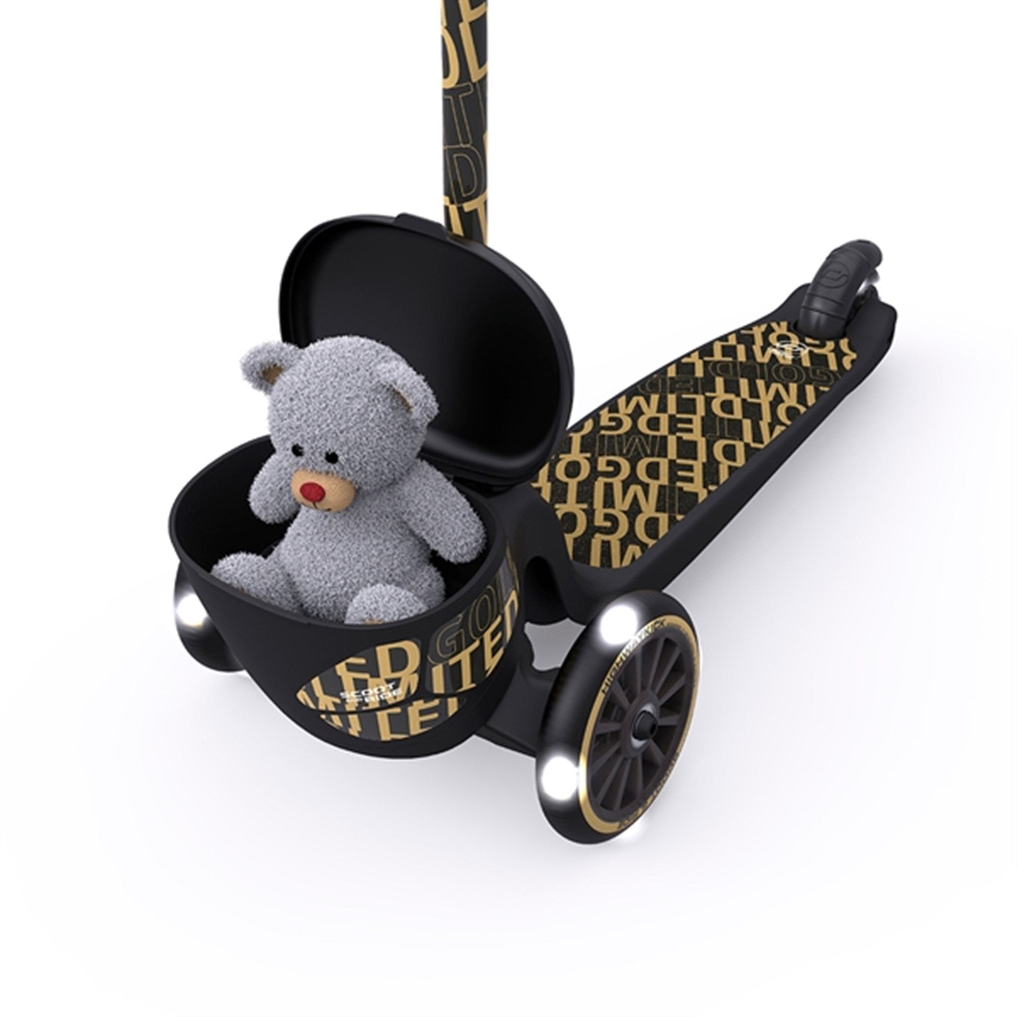 Scoot and Ride Highway Kick 2 Lifestyle Black/Gold 2