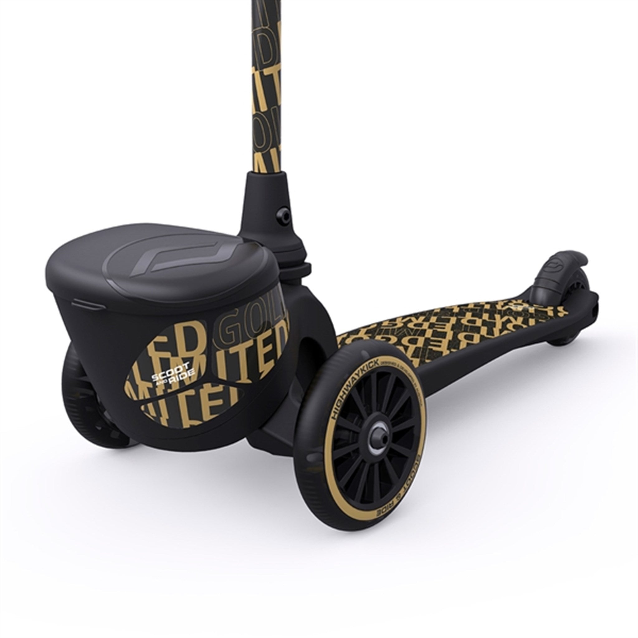 Scoot and Ride Highway Kick 2 Lifestyle Black/Gold 4