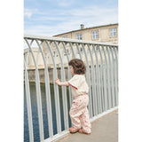 Copenhagen Colors Dusty Rose W Cream Stripe Seersucker Blus