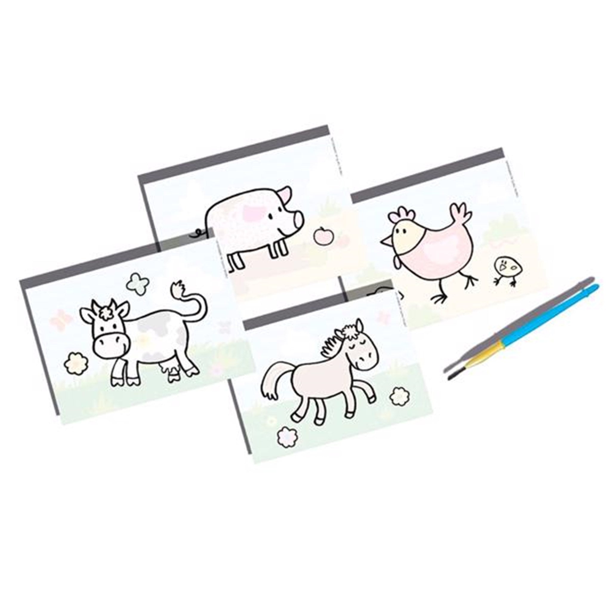 SES Creative My First Water Colors - Farm Animals 2