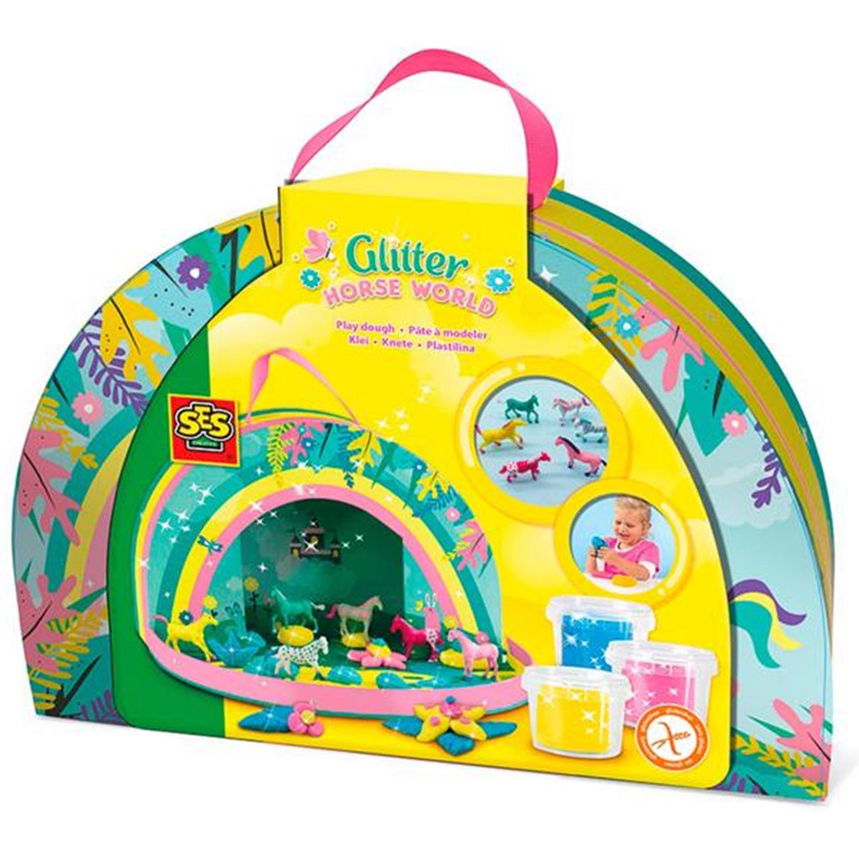 SES Creative Modellera - Glitter Hästar