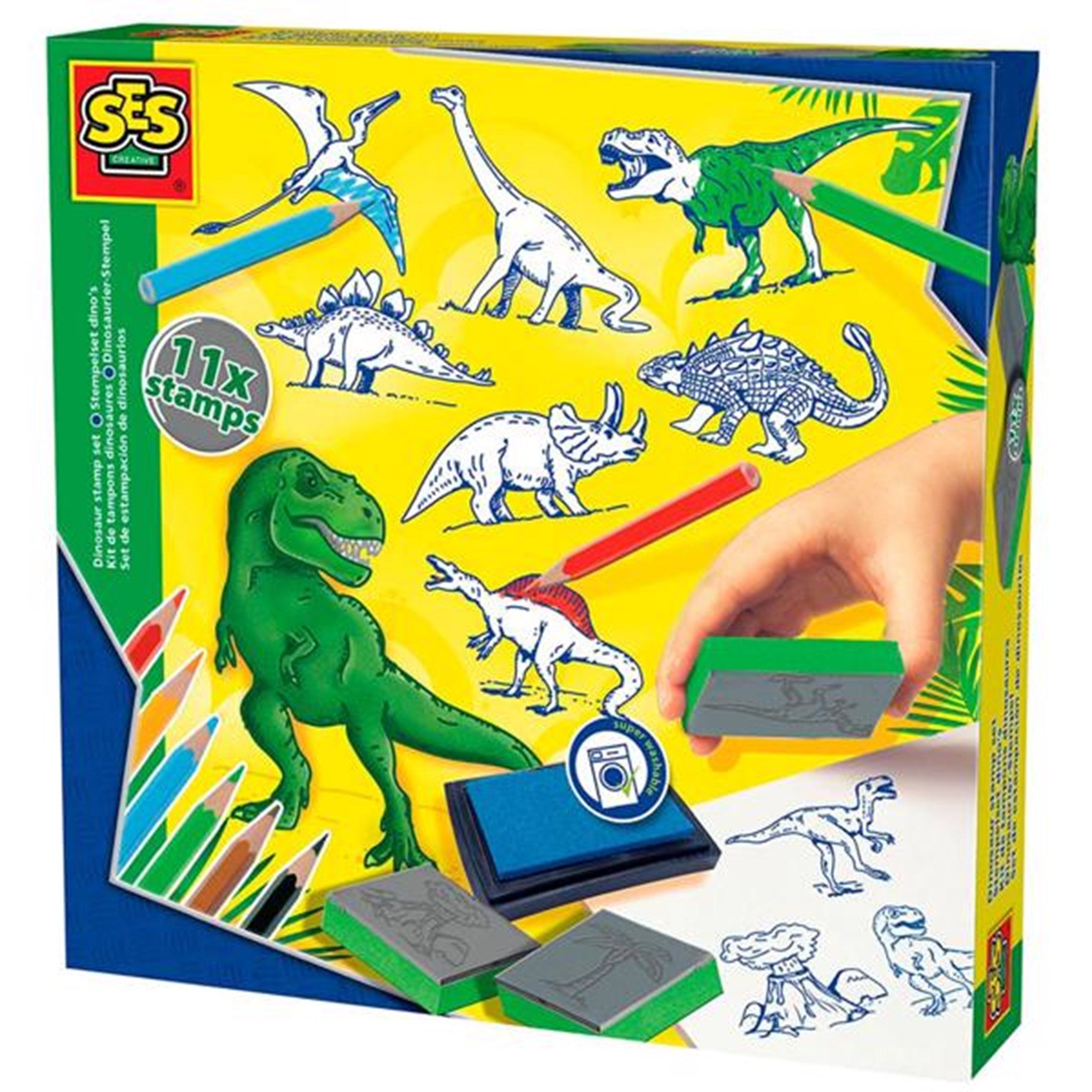 SES Creative Stamps - Dinosaurs