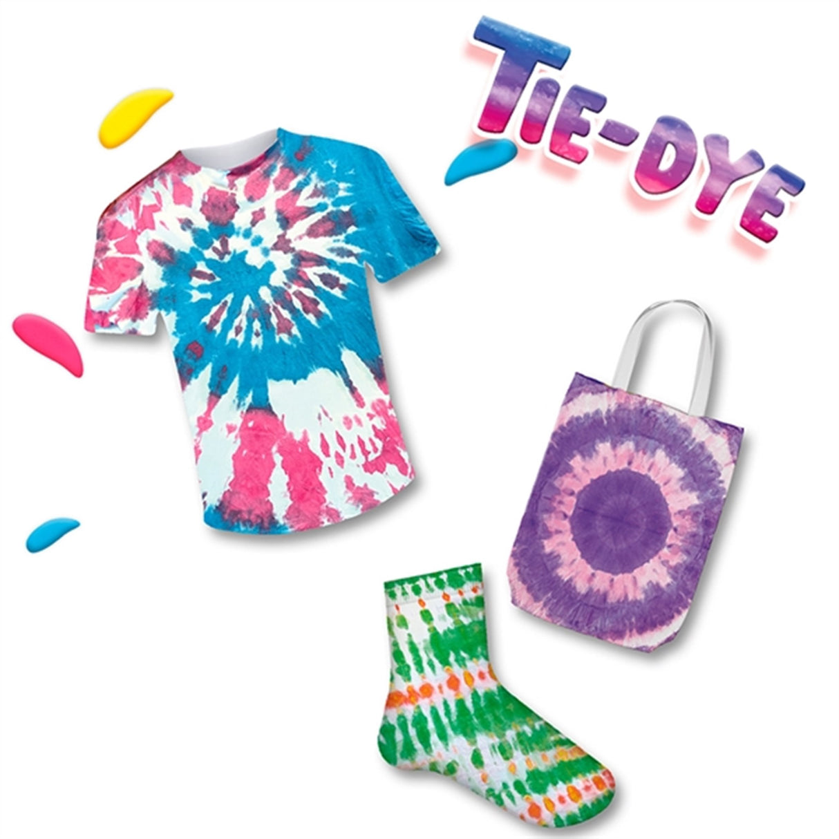 SES Creative Tekstilmaling - Tie-Dye 2