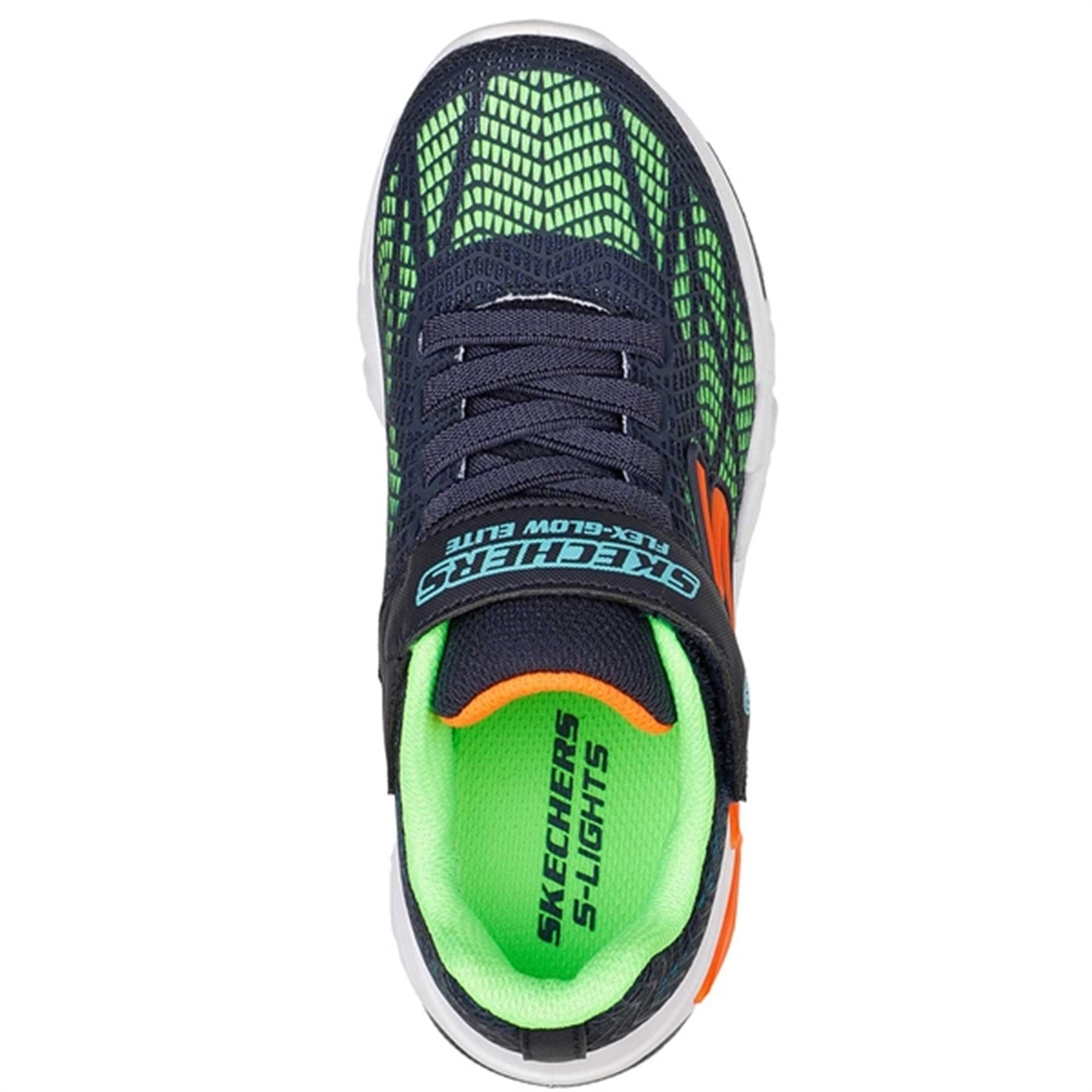 Skechers S-Lights Flex Glow Elite Sneakers Vorlo Navy/Multi 5
