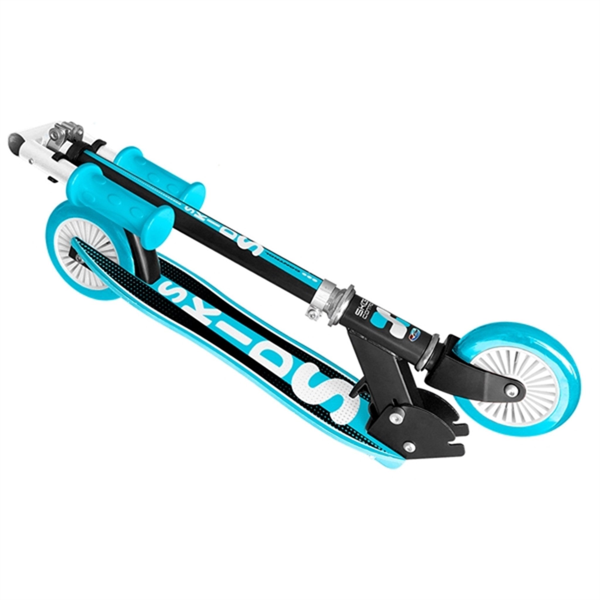 Skids Control Foldable Scooter Blue 3