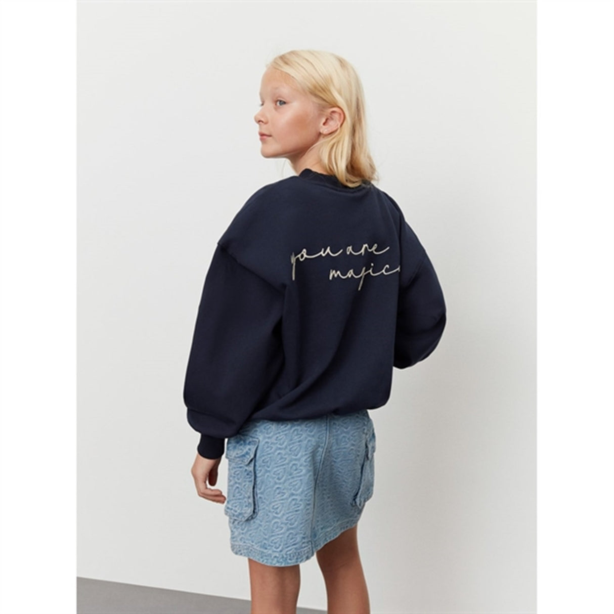 Sofie Schnoor Dark Blue Sweatshirt 5