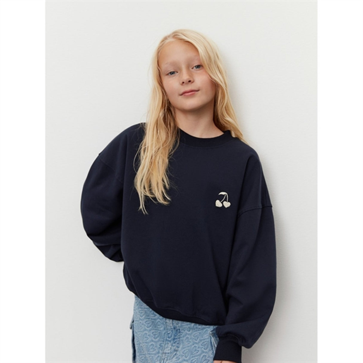 Sofie Schnoor Dark Blue Sweatshirt 4