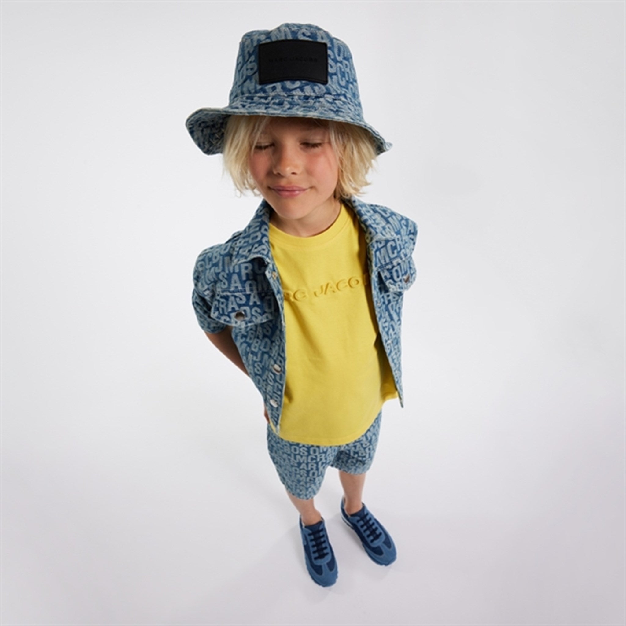 Little Marc Jacobs Denim Blue Bobbare Hatt 2