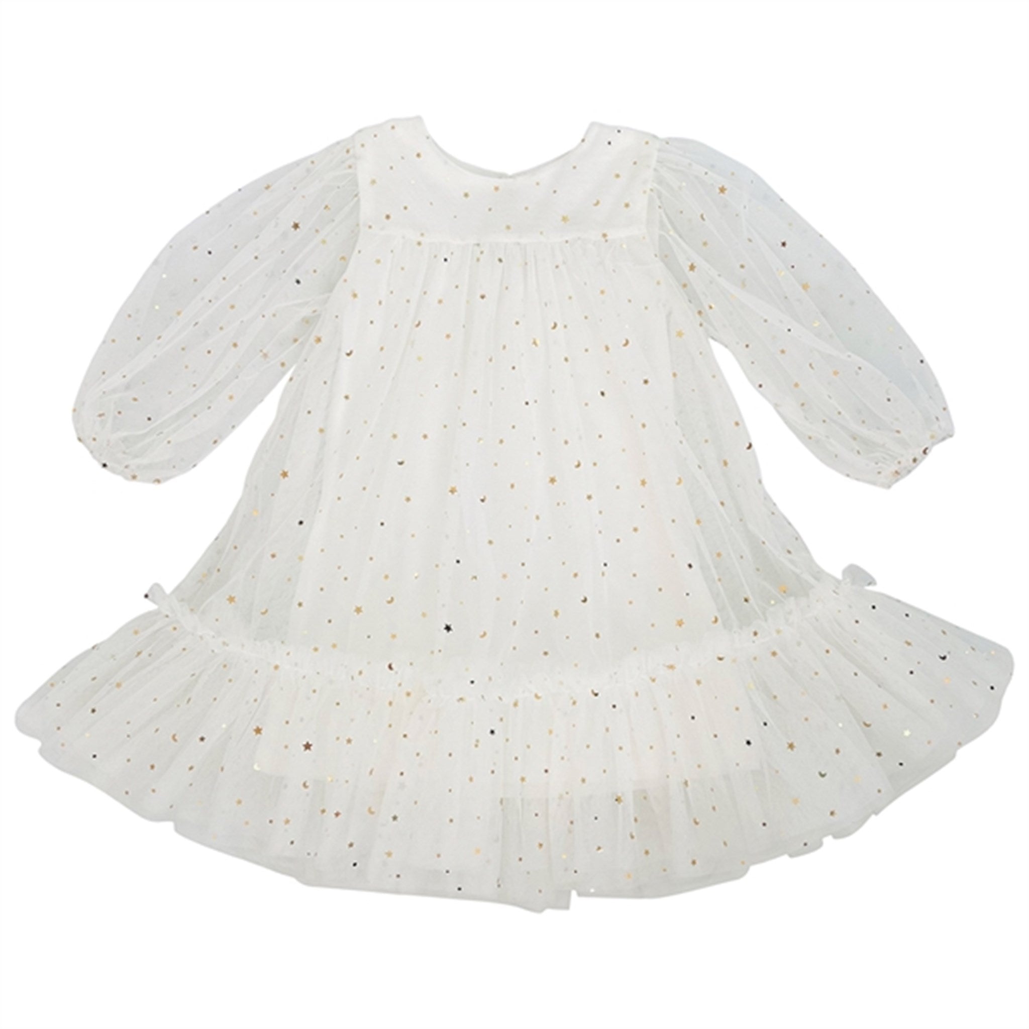 Dolly by Le Petit Tom Empress Tulle Klänning Off White
