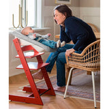 Tripp Trapp® Højstol Warm Red Inkl. Baby Set 2