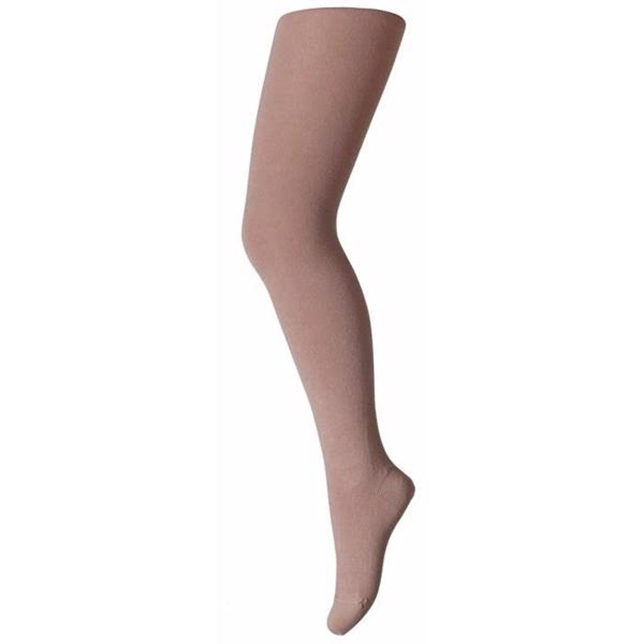 MP 326 Bomull Plain Tights Dusty 188/870 Wood Rose